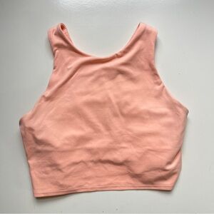 Athleta Peach Crop Top